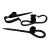 Vintage Brutalist Hand-Forged Iron Candle Taper Holders, Set of Three For Sale