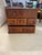 Chinese Pair of Vintage (1983) Bespoke Hong Kong Rosewood Chinese Apothecary Storage Chests / Nightstands For Sale - Image 3 of 8