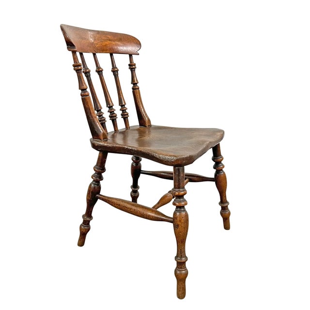 Early 19th Century Pair of 19th Century English Side Chairs For Sale - Image 5 of 13
