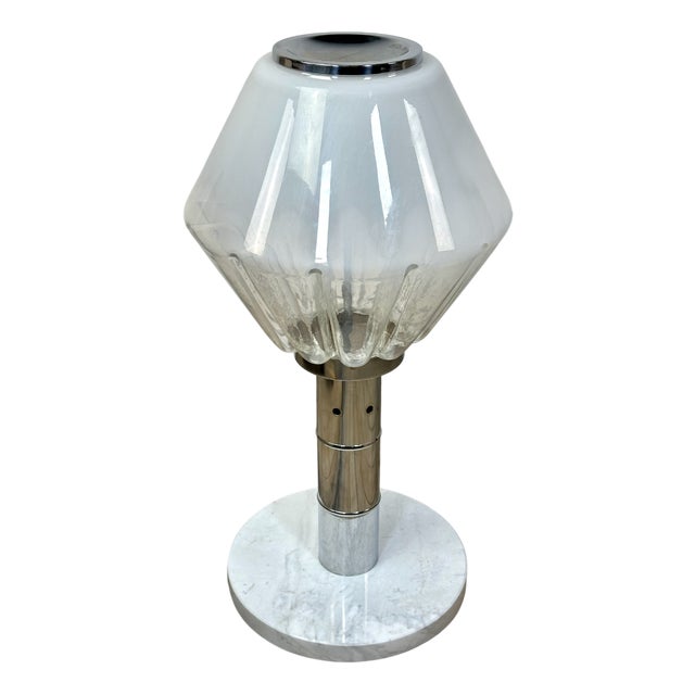 Diamond Lamp in Murano Glass, Italy, 1970s For Sale