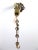Brass Chandelier and Wall Light, 1900, Set of 2 For Sale - Image 9 of 15