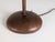 Mid-Century Modern Vintage French Stitched Leather Table Lamp by Jacques Adnet, 1950s For Sale - Image 3 of 10