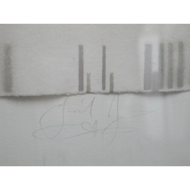 Sculpture Materials Daniel Jasa Pacific Nw Framed Signed Multi-Media Polyptych Print Communication For Sale - Image 7 of 9