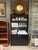 Black Black Faux Belgian Linen Storage Cabinet/Bookcase/Towel Cabinet For Sale - Image 8 of 8