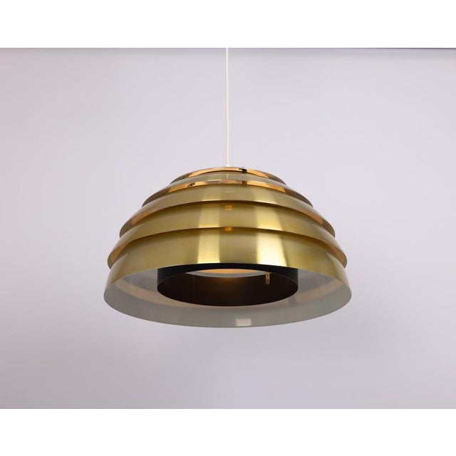 White Dome Pendant Lamp by Hans-Agne Jakobsson, Sweden, 1970s For Sale - Image 8 of 14