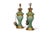 French A Suite of Four Theodore Deck Ormolu-Mounted Celadon Green Porcelain Lamps For Sale - Image 3 of 10