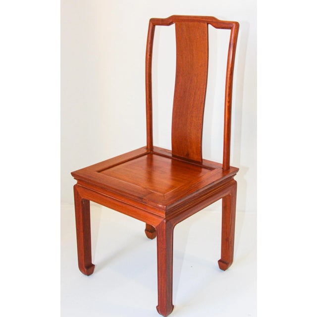 Chinese 1950s Vintage Chinese Side Chair For Sale - Image 3 of 13