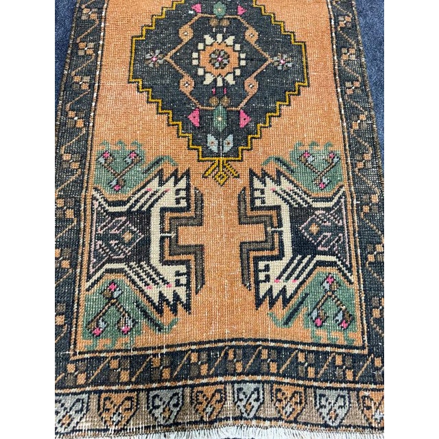 Contemporary Turkish Yastik Rug 1'8" x 3'7" For Sale - Image 3 of 5
