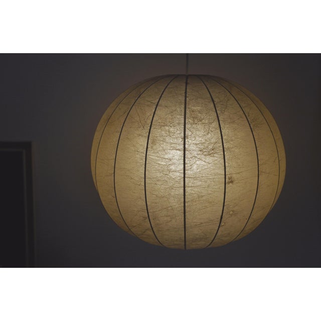 Cocoon Création Pendant Lamp by Achille Castiglioni for Flos, 1960s For Sale - Image 6 of 11