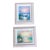 1970’s Vintage Impressionist Florida Beach Scene Seascape Paintings Original Frames Signed - Set of 2 For Sale