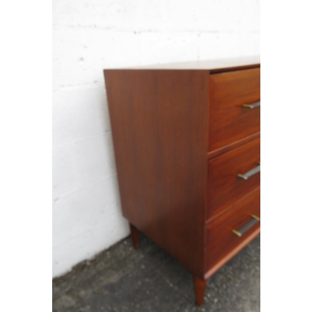 Mid 20th Century Ramseur Furniture Mid Century Modern Small Dresser Chest 6170 For Sale - Image 16 of 18