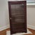 Traditional Vintage Wood Bookcase With Full Glass Door, Lock and Keys; Recently Refinished For Sale - Image 3 of 17