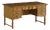 Mid-Century Modern Danish Freestanding Oak Writing Desk by Henning Kjærnulf, 1960 For Sale