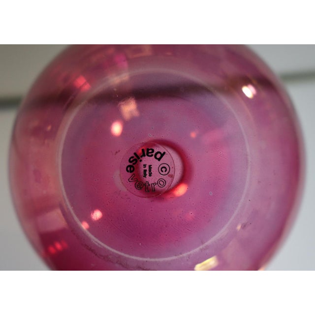 1980s Blown Glass Vases by Parise Vetro, 1980s, Set of 2 For Sale - Image 5 of 6
