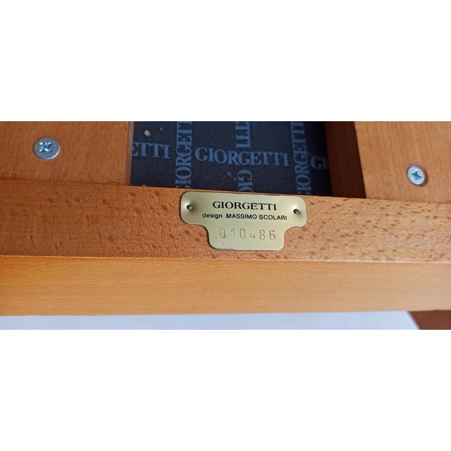 Spring Office Chair by Massimo Scolari for Giorgetti, 1990s For Sale - Image 3 of 18