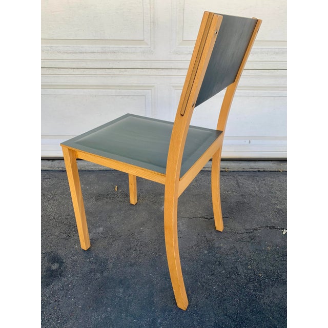 Bpa International Italin Chair- (Blue) For Sale - Image 4 of 11