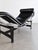Chaise Longue LC4 Le Corbusier – Vintage 80s (Cassina) brand present on the structure, leather deckchair and eco-leather...