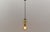 Mid-Century Modern Amber Bubble Glass Pendant Lamp, Germany 1960s For Sale - Image 3 of 8