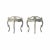 Gray Antique Demilune Tables - A Pair For Sale - Image 8 of 8