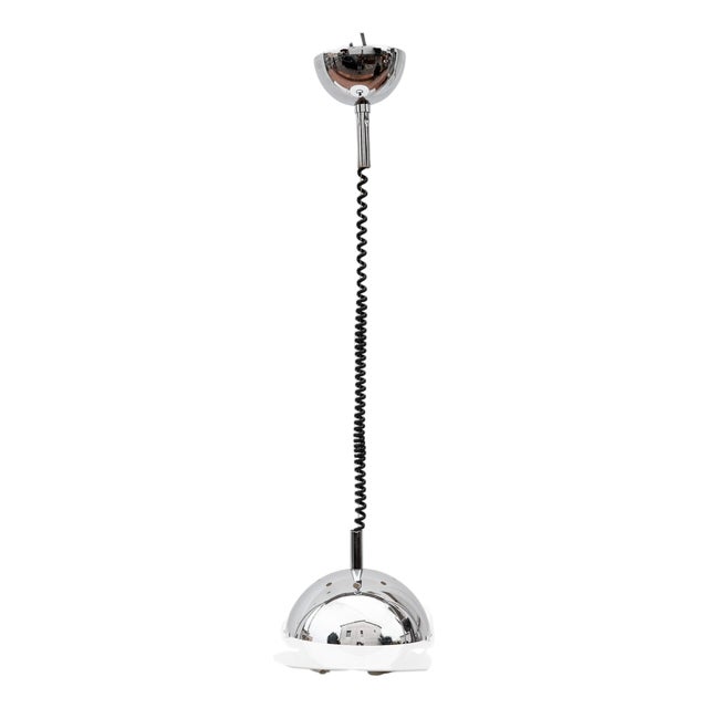 French UFO Pendant Lamp, 1960s For Sale