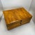 Beautiful, simple Biedermeier casket box from Germany, circa 1840. Ice birch veneer on oak and softwood painted black on...