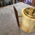 This authentic 1950s Aldo Tura ice bucket is a quintessential example of Italian Mid-Century Modern luxury, featuring the...