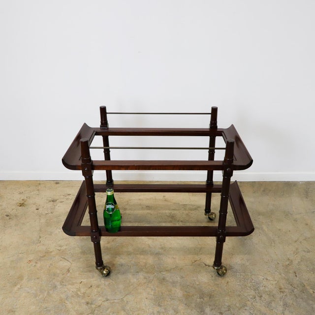 1950s 1950s Midcentury Mexican Modernist Service Cart by Frank Kyle, Attributed For Sale - Image 5 of 5