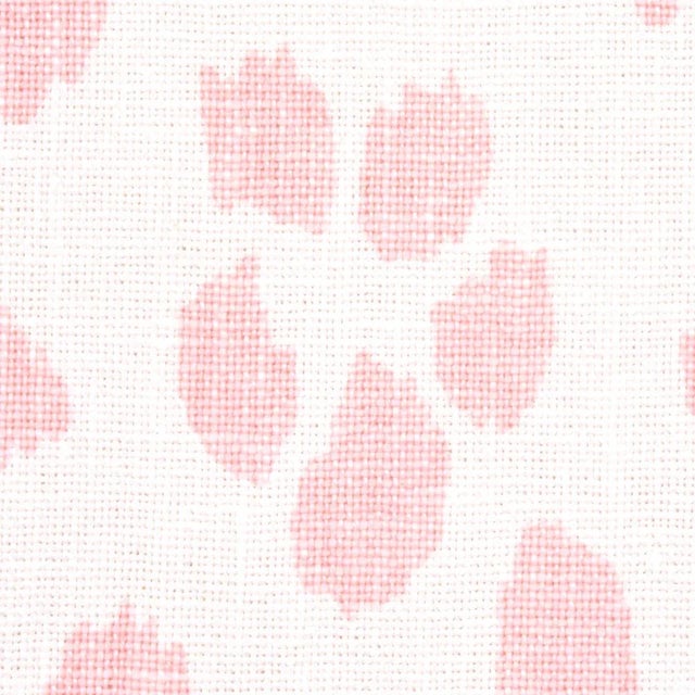 Abstract Sample - Schumacher Iconic Leopard Fabric in Pink For Sale - Image 3 of 6