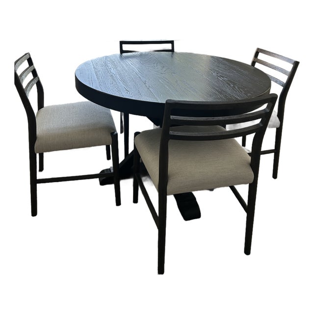 Pottery Barn Benchwright Dining Table. Restorative Hardware Dining Chairs For Sale