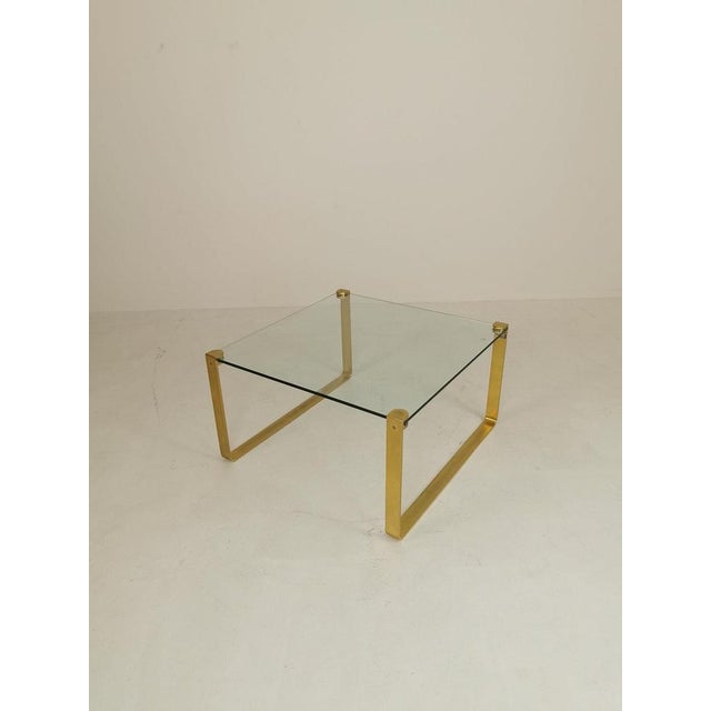 Brass Coffee Table by Friedrich Wilhelm Möller for Ronald Schmitt, 1970s For Sale - Image 11 of 11