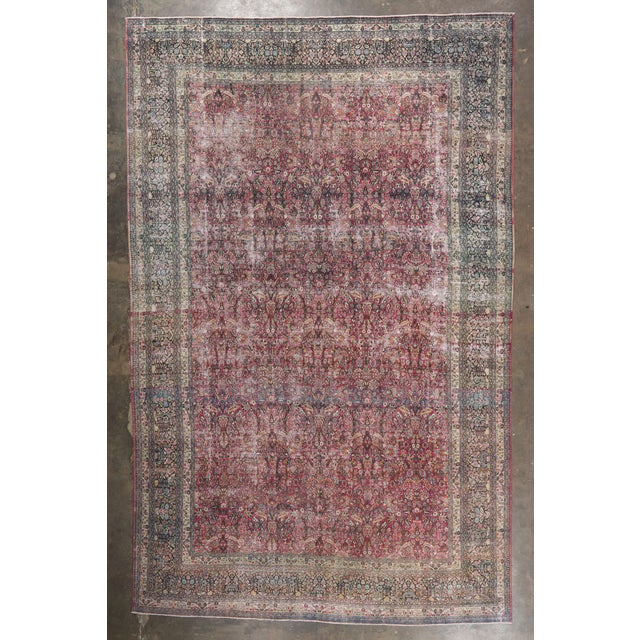 Antique Persian Khorassan Rug, 11'10 X 18'08 For Sale - Image 10 of 10