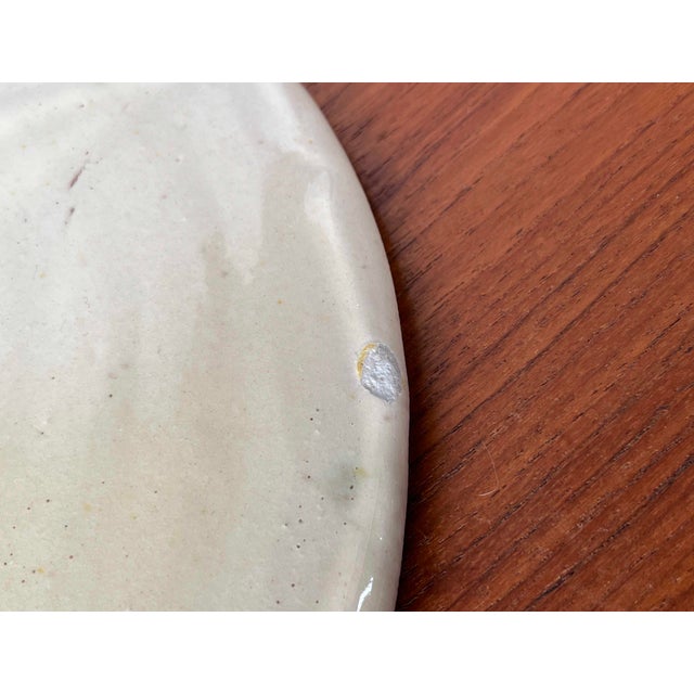 Mid-Century Spanish Studio Pottery Wall Plate with Fish Design from Puigdemont, 1960s For Sale - Image 14 of 16