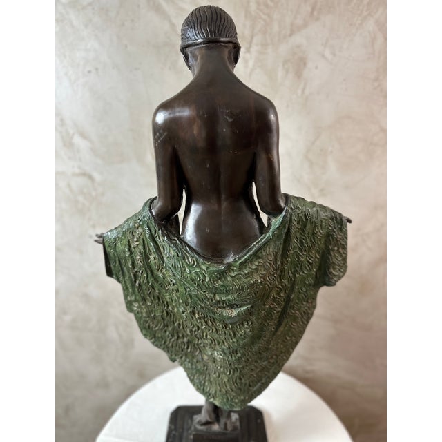 Joe Descomps Cormier, Art Deco Sculpture, 1925, Bronze For Sale - Image 9 of 13