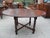 Wood Antique 1920s English Oak Barley Twist Drop-Leaf Dining Table For Sale - Image 7 of 8