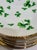Vintage Neiman Marcus Shamrock Demitasse Cups & Saucers With Gold Trim – Set of 8 For Sale - Image 10 of 13