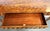 Wood Theodore Alexander Mahogany Console Table With Center Drawer and Circular Pattern Apron For Sale - Image 7 of 17