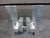 Mid 20th Century Modern Glass and Metal Table in the Style of Paul Evans For Sale - Image 5 of 9