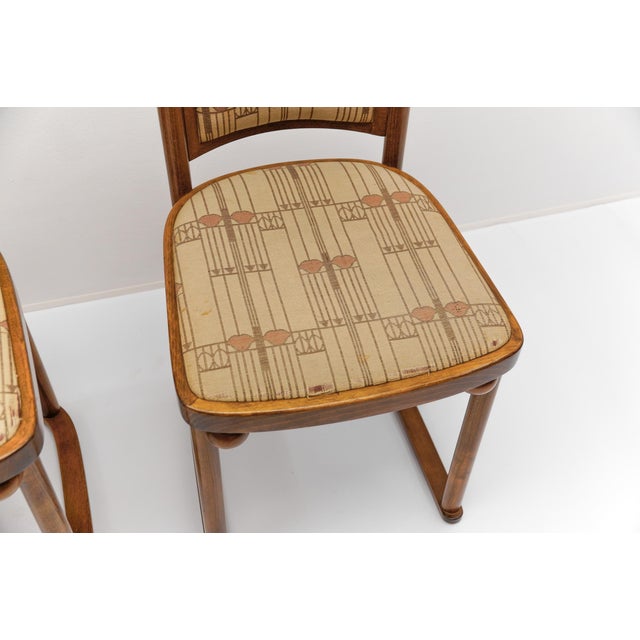 Fledermaus Chairs by Josef Hoffmann for Wittmann, 1960s, Set of 4 For Sale - Image 15 of 18