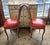 Brick Red Vintage French Side Chairs a Pair For Sale - Image 8 of 12
