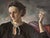 Realism Life Size Portrait Painting of a Woman, by California Artist Ejnar Hansen 1935 For Sale - Image 3 of 8