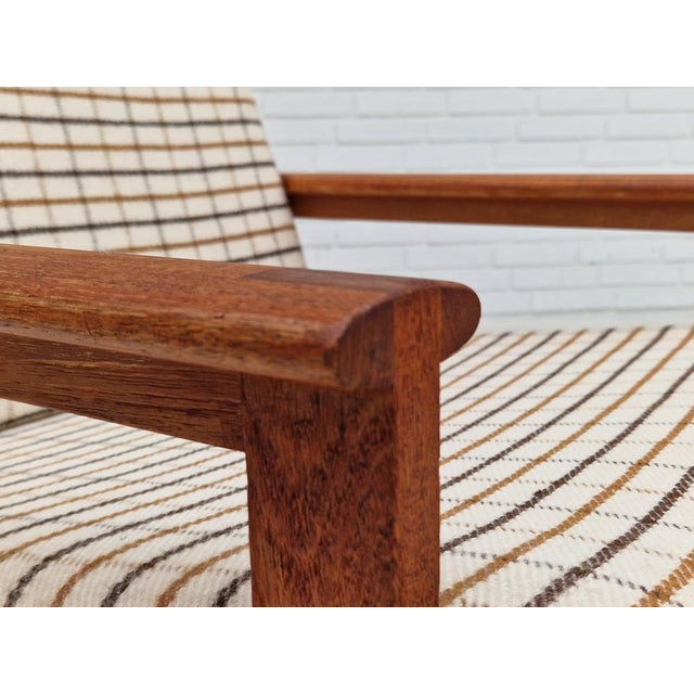 Danish Oak Model Capella Armchair by Illum Wikkelsø for Eilersen Møbler, 1970s For Sale - Image 12 of 18