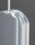 Metal Modern Clear Acrylic and Chrome Table Lamps, Pair For Sale - Image 7 of 8