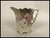 Beautiful hand painted porcelain creamer, by Burley & Tyrrell co. from Germany. Lovely floral motif painted against a pale...