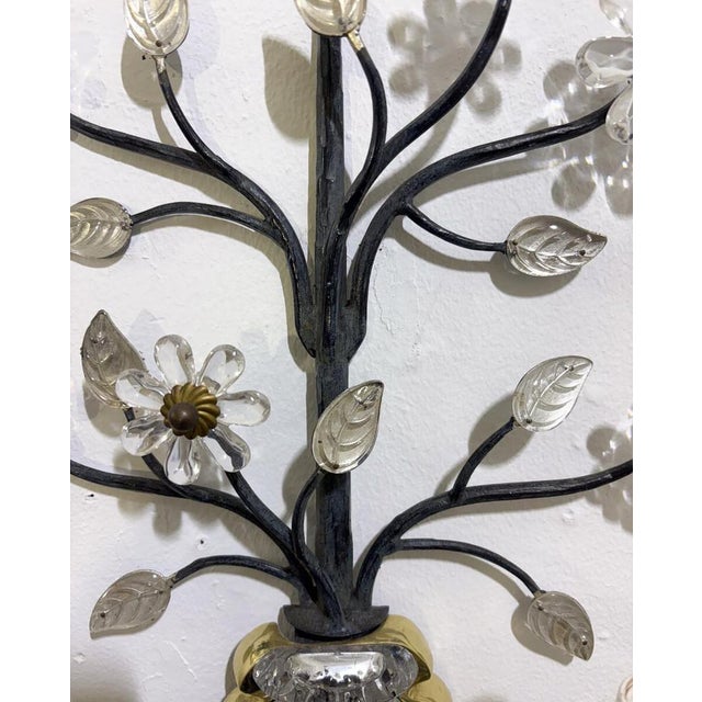 Pair of Floral Wall lights for Banci Firenze, Italy Up to 250V (Europe/UK Standard).The wiring of this item may be...