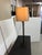 Metal Late 20th Century Tanner Kenzie Sculpted Iron Craftsman Table Lamp For Sale - Image 7 of 12