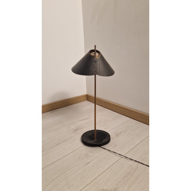 Vintage LTA2 Table Lamp in Brass by Luigi Caccia Dominioni for Azucena, in Very Good conditions. Designed 1950 to 1959 I...