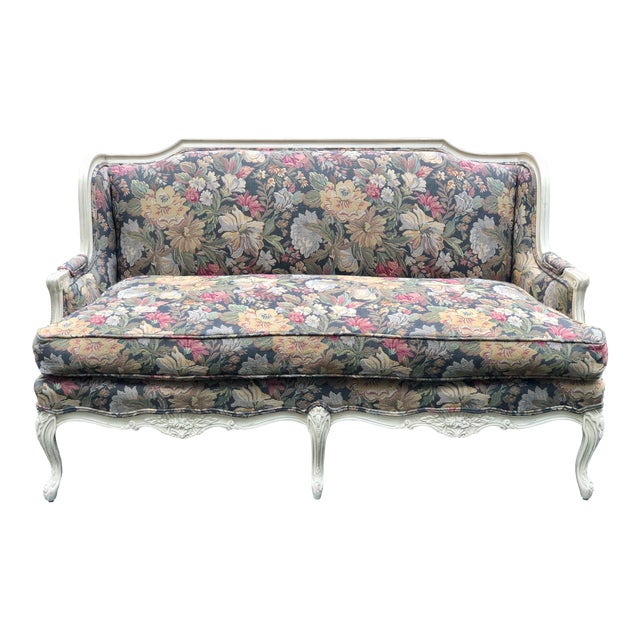 Country French Carved Loveseat Chairish
