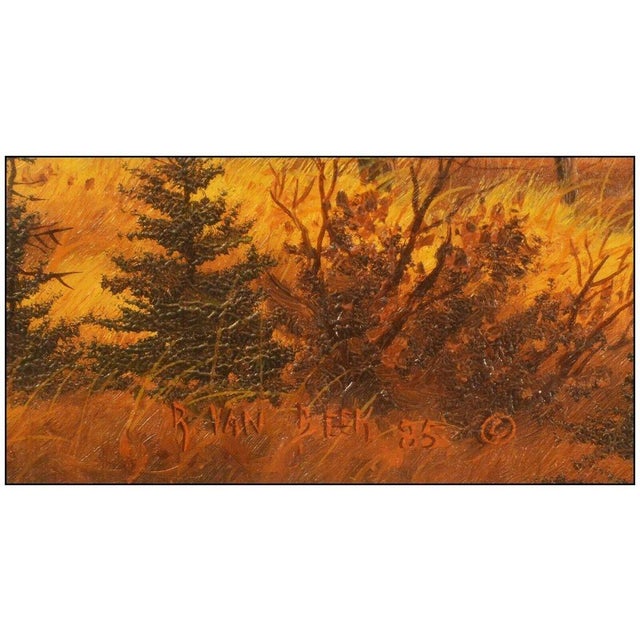 Realism 1980s Bounding, Randy Van Beek For Sale - Image 3 of 4
