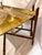Vintage Bamboo Coffee Table With Brass Tray For Sale - Image 4 of 11