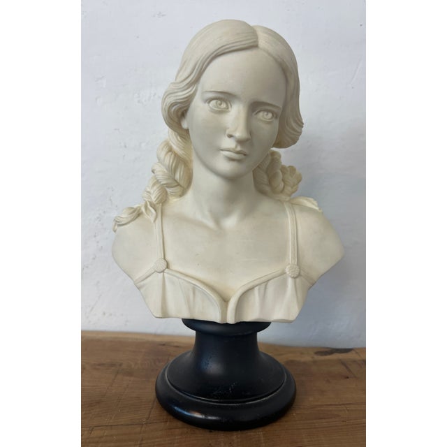Vintage Classical Bust of a Lady by Arnoldo Giannelli, Italy, 1980s For Sale - Image 11 of 18